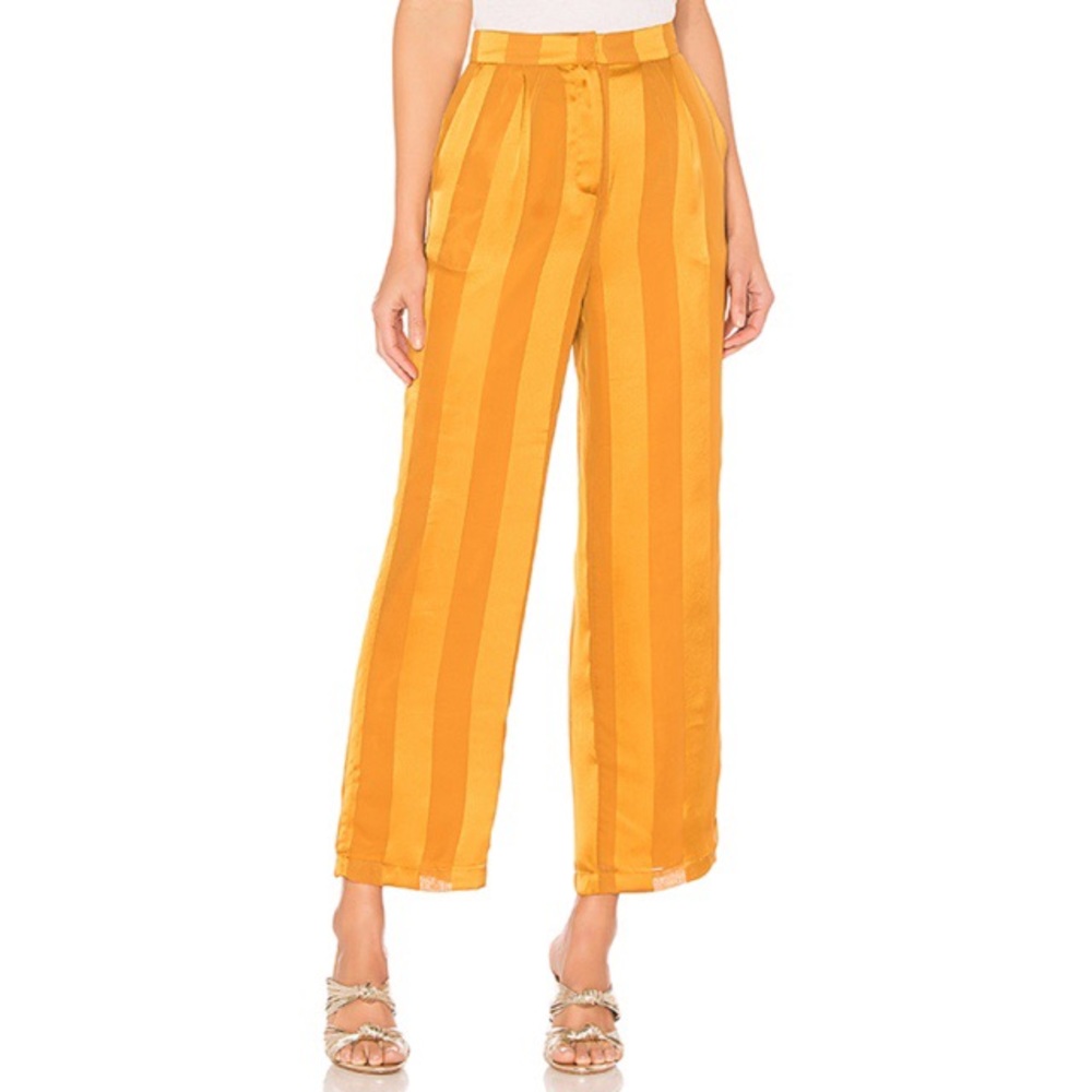 Sold out! House of Harlow Satin Cropped Pants